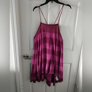Free People We The Free Tie Dye Seashell Tunic Dress NWOT